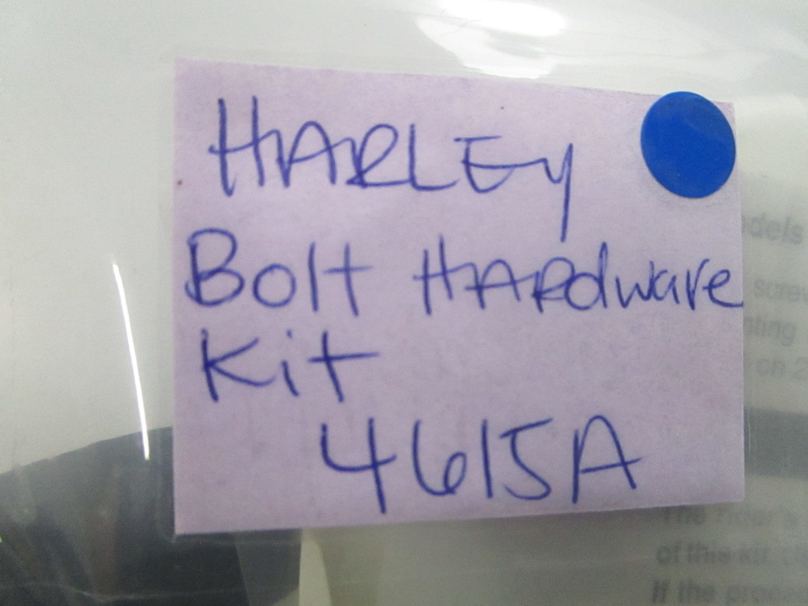 *NEW OEM* 0810 Harley Davidson Bolt Hardware Kit 4615A