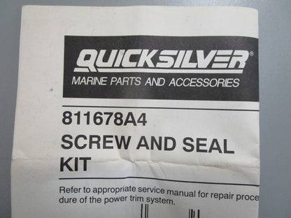 *NEW OEM* 0820 Mercury Quicksilver Repair Kit 811678A4