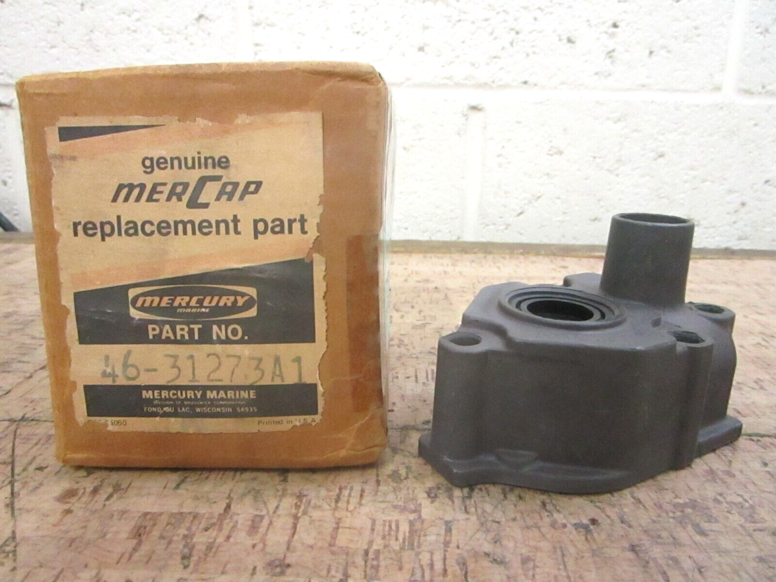 *NEW OEM* 0780 Mercury Quicksilver Water Pump Housing 46-31273A1