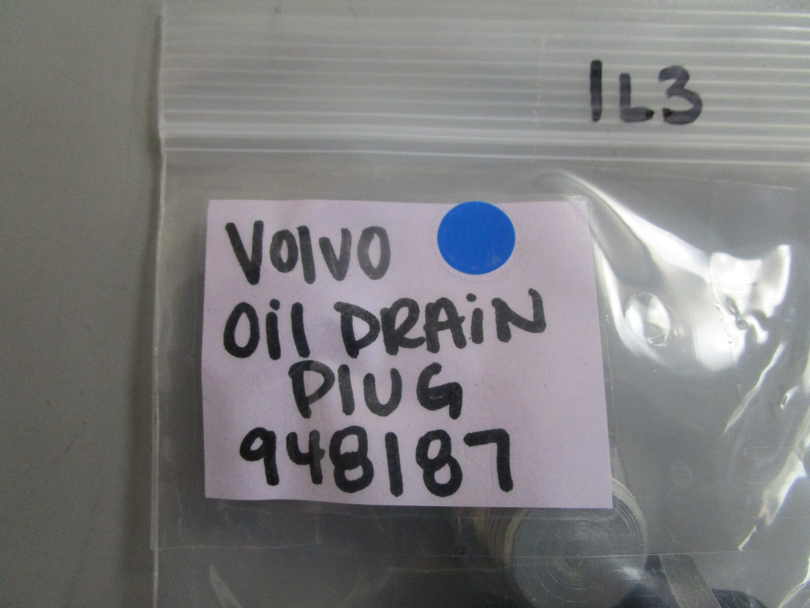 *NEW OEM* (LOT OF 3) 0810 Volvo Penta Oil Drain Plug 948187