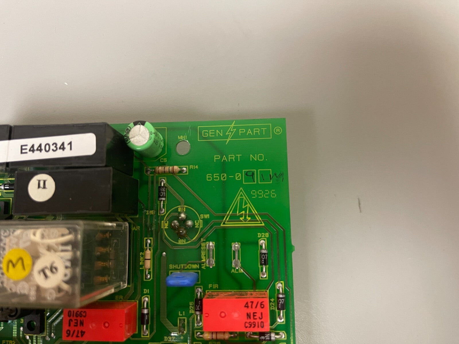 *NEW* 0720 Gen Part 12V 2001 Series Circuit Control Board PCB650-091 10000-68730