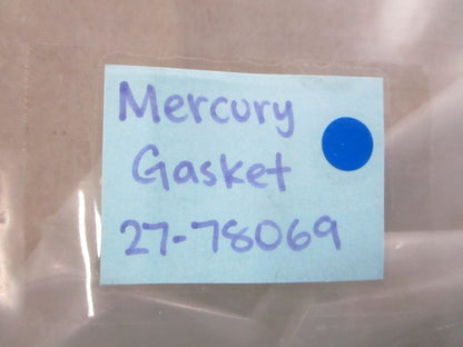NEW OEM 27-78069 Mercury Quicksilver Gasket 0810