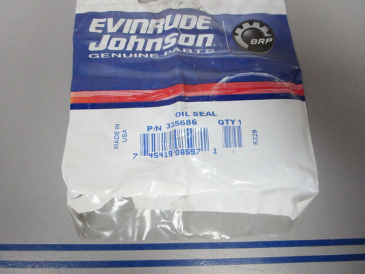 *NEW OEM* 0810 OMC Johnson Evinrude Oil Seal 335686 0335686