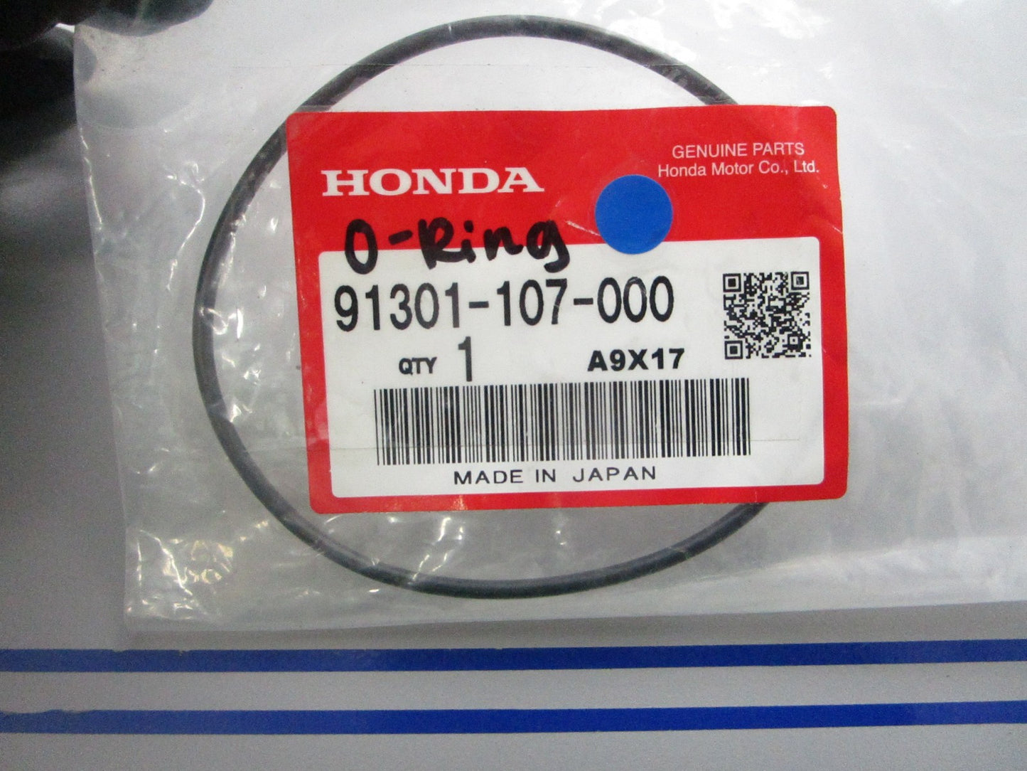 *NEW OEM* 0810 Honda O-Ring 91301-107-000