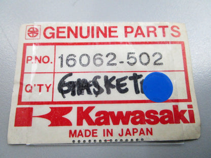 NEW OEM (LOT OF 5) Kawasaki 16062-502 Gasket 0810