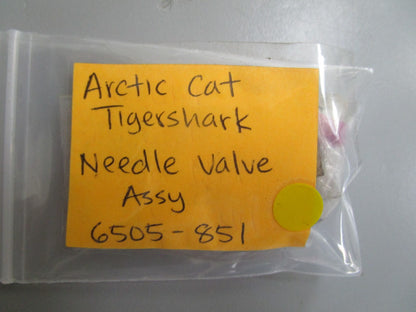 *NEW OEM* 0810 Arctic Cat Tigershark Needle Valve Assembly 6505-851