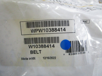 NEW OEM WPW10388414 Whirlpool Belt 0810