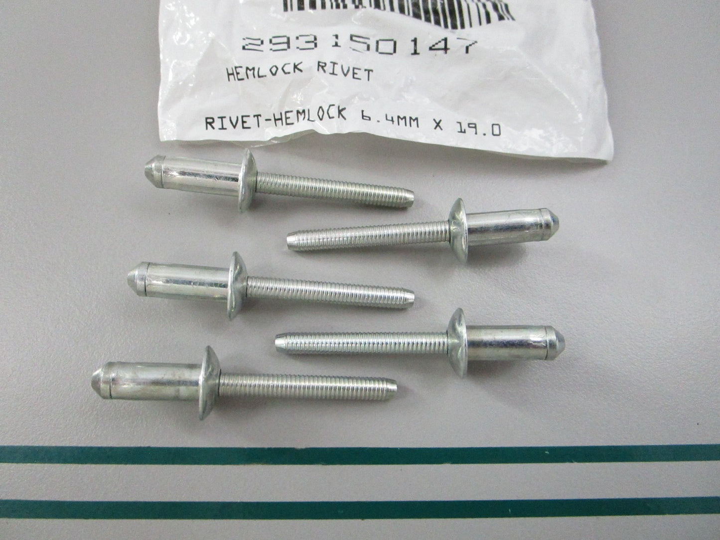 NEW OEM (LOT OF 5) 293150147 Can-Am Hemlock Rivet 0810