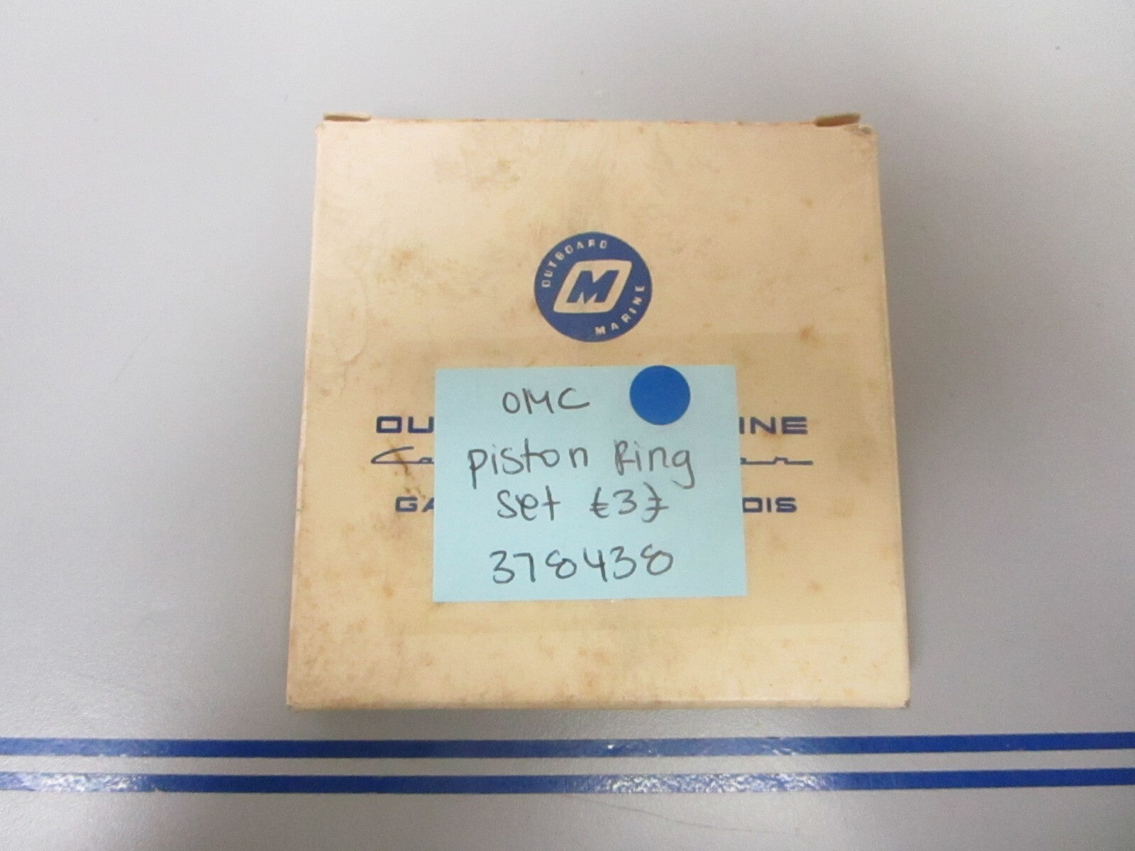 *NEW OEM* 0810 OMC Johnson Evinrude 3 Piston Ring Set 378438 0378438