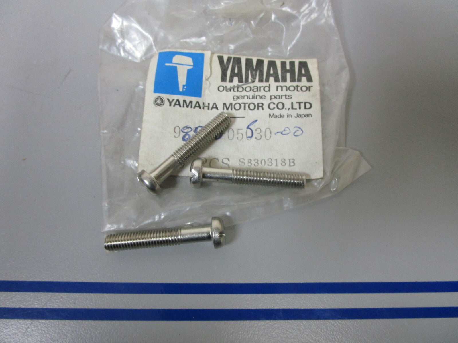 *NEW OEM* (LOT OF 3) 0810 Yamaha Screw 97890-05030