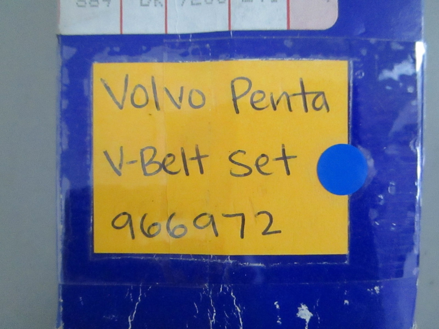 NEW OEM 966972 Volvo Penta V-Belt Set 0820