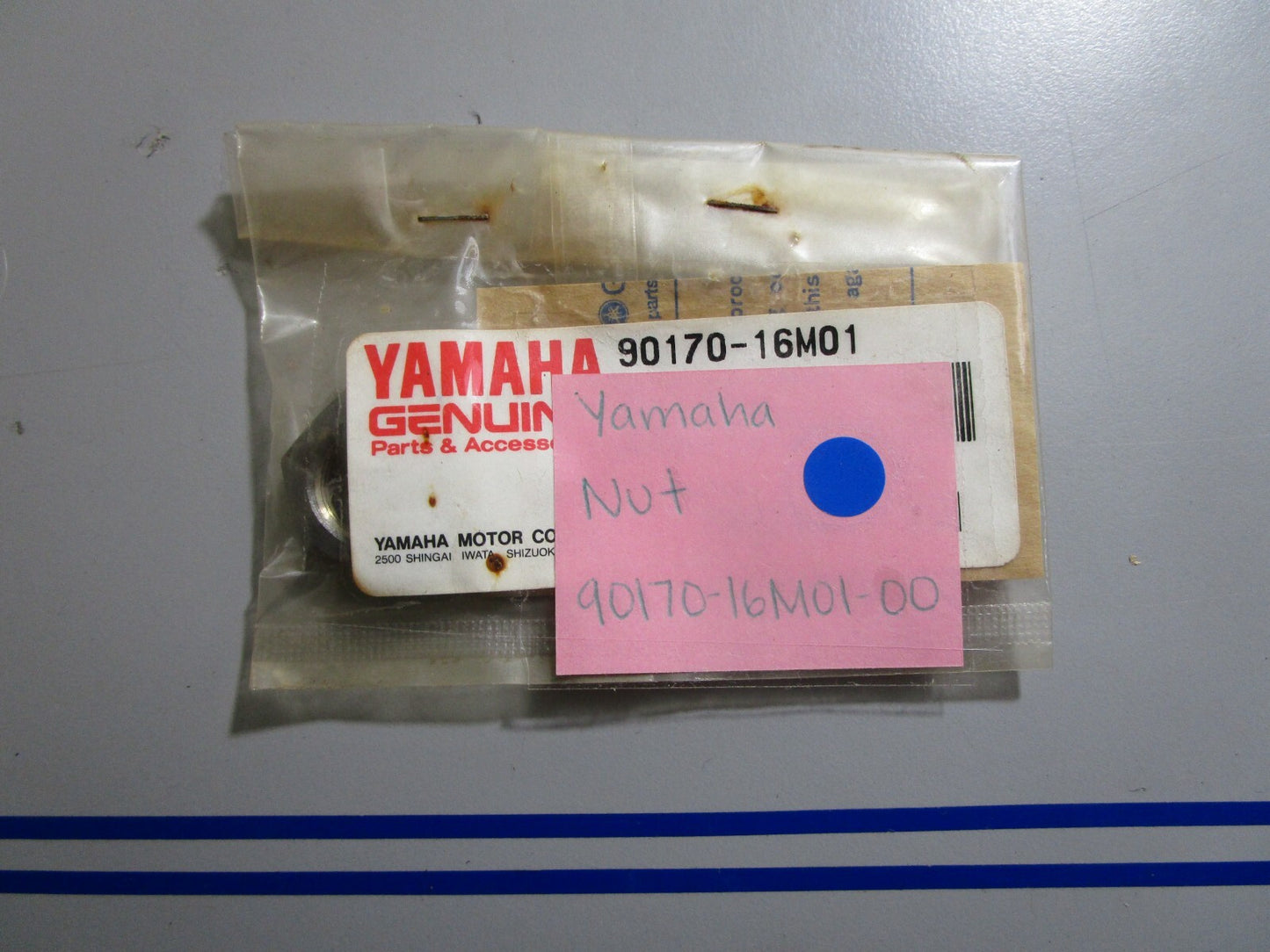 *NEW OEM* 0810 Yamaha Nut 90170-16M01-00
