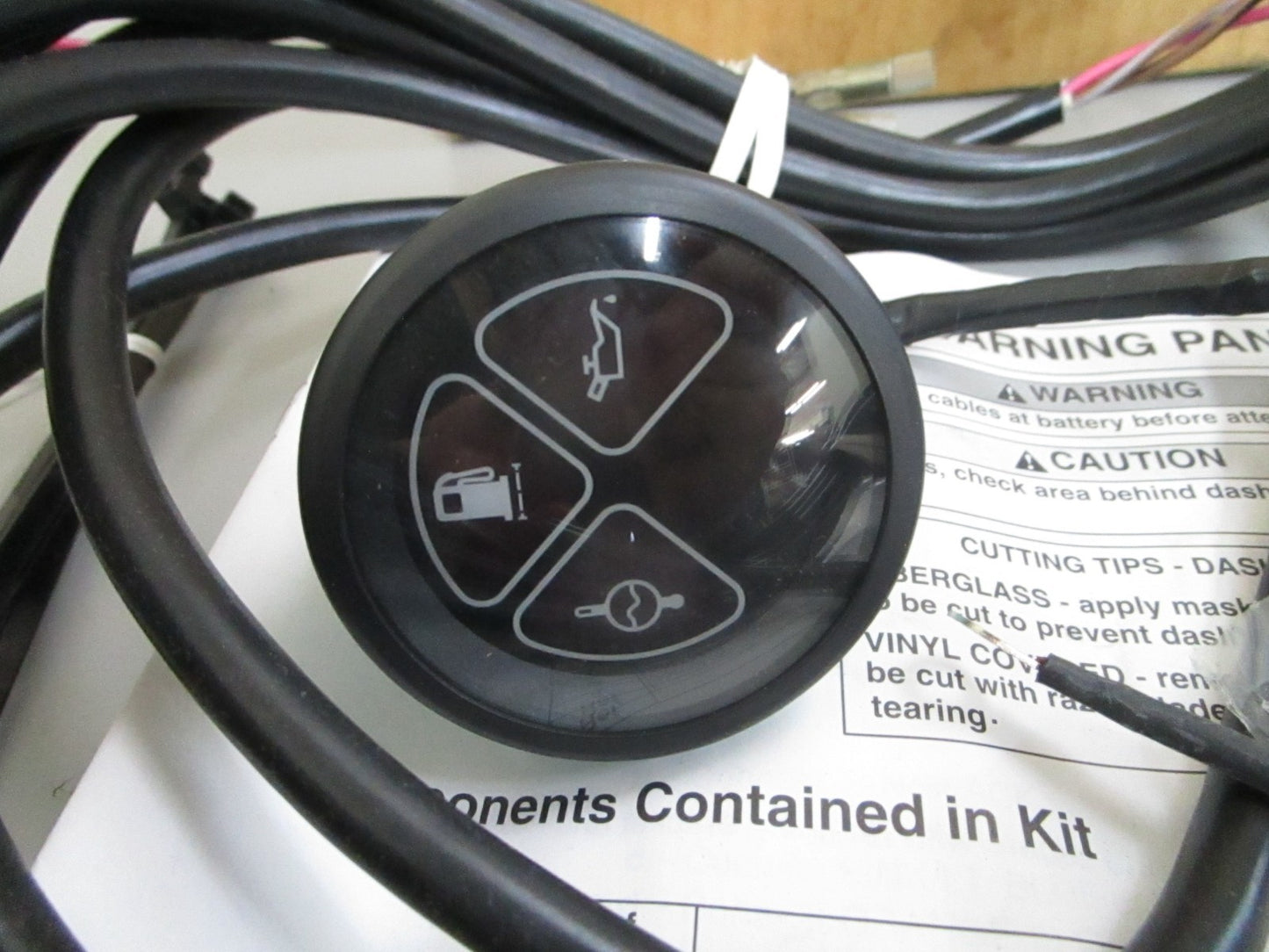 *NEW OEM* 0820 Mercury Quicksilver Warning Gauge Kit 79-859698A1