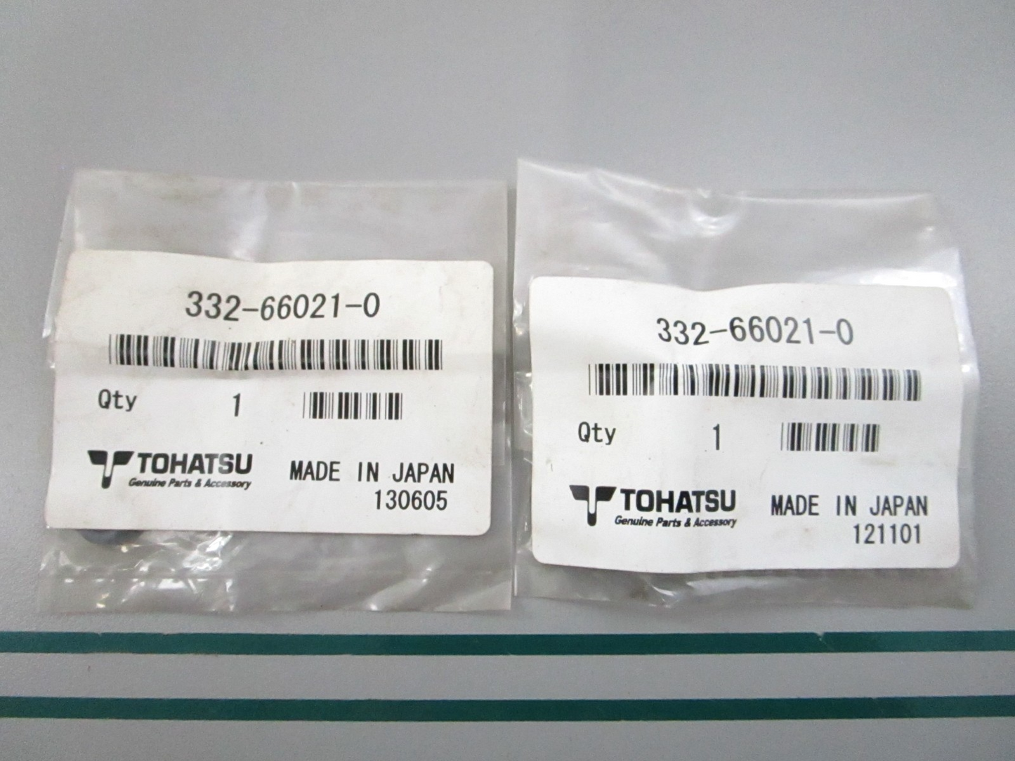 NEW OEM (LOT OF 2) 332-66021-0 332660210 Tohatsu O-Ring 0810