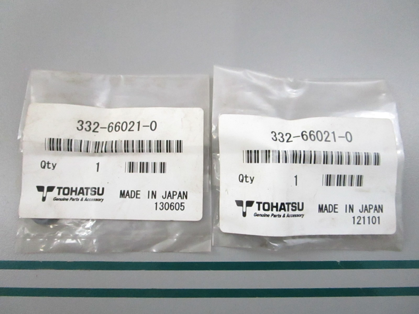 NEW OEM (LOT OF 2) 332-66021-0 332660210 Tohatsu O-Ring 0810