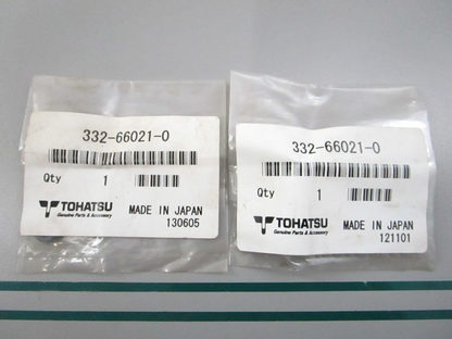 NEW OEM (LOT OF 2) 332-66021-0 332660210 Tohatsu O-Ring 0810