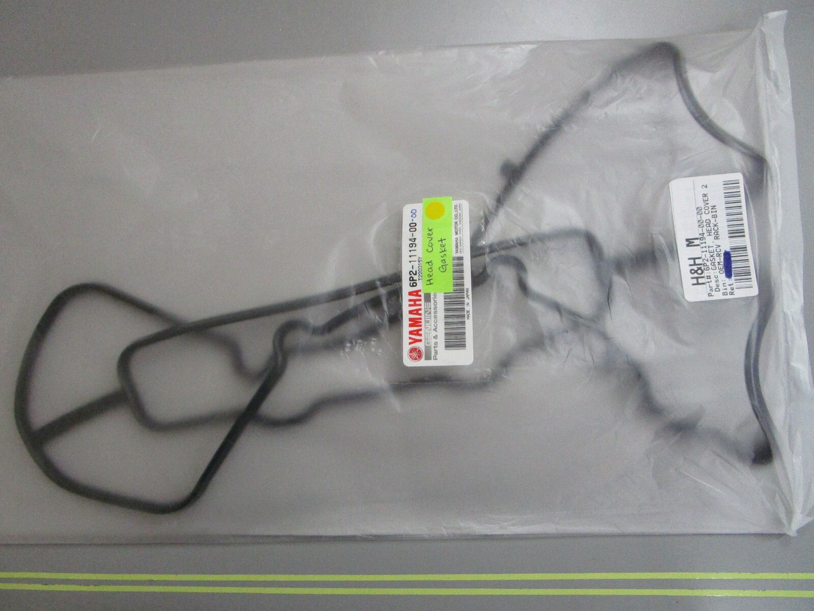*NEW OEM* 0820 Yamaha Head Cover Gasket 6P2-11194-00-00