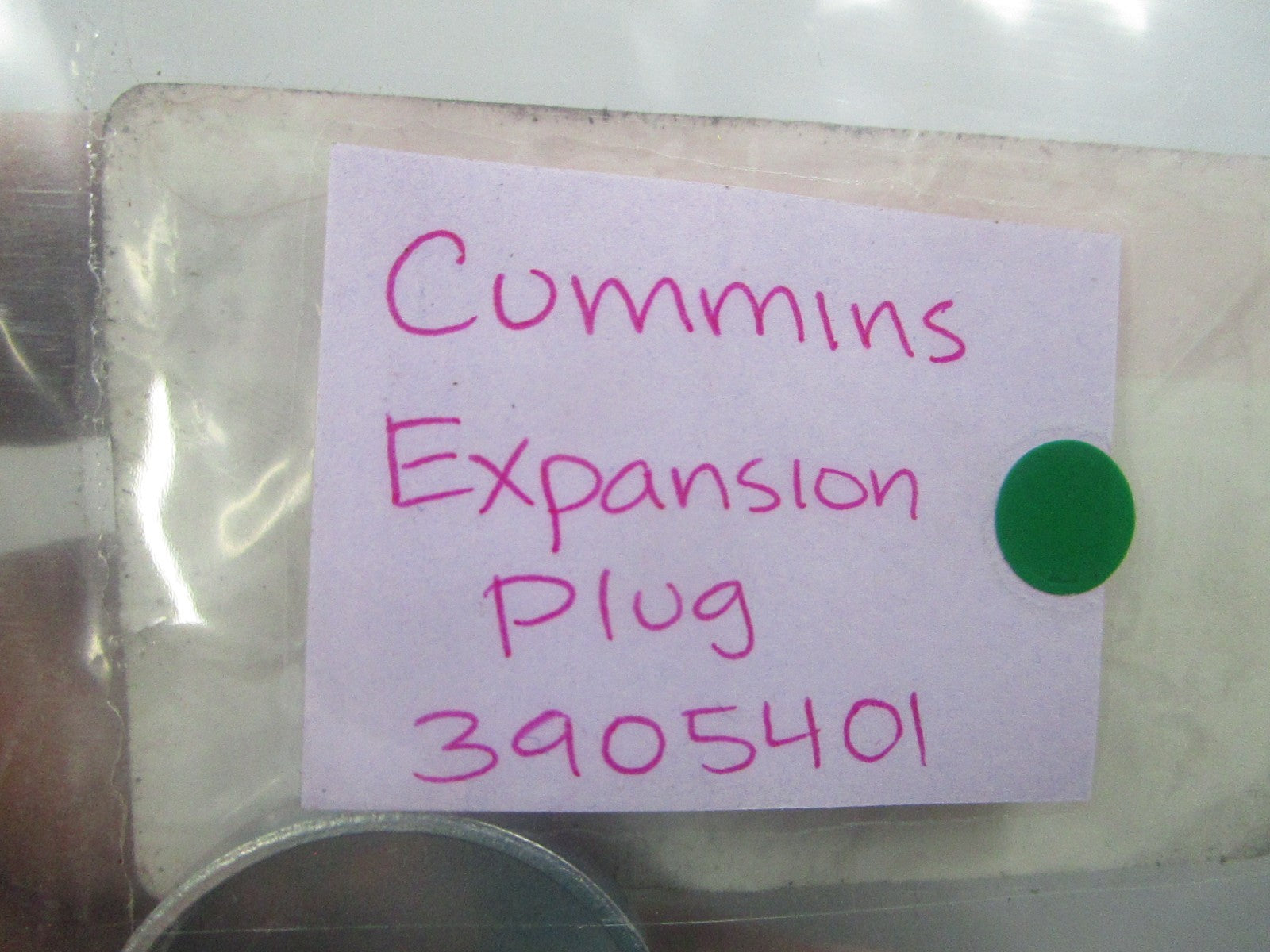 NEW OEM 3905401 Cummins Expansion Plug 0810