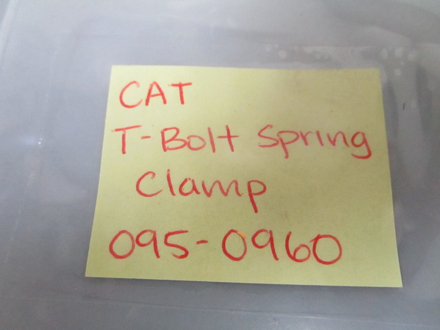 *NEW OEM* 0810 CAT T-Bolt Spring Clamp 095-0960