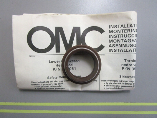*NEW OEM* 0810 OMC Johnson Evinrude Seal Assembly 398051 0398051