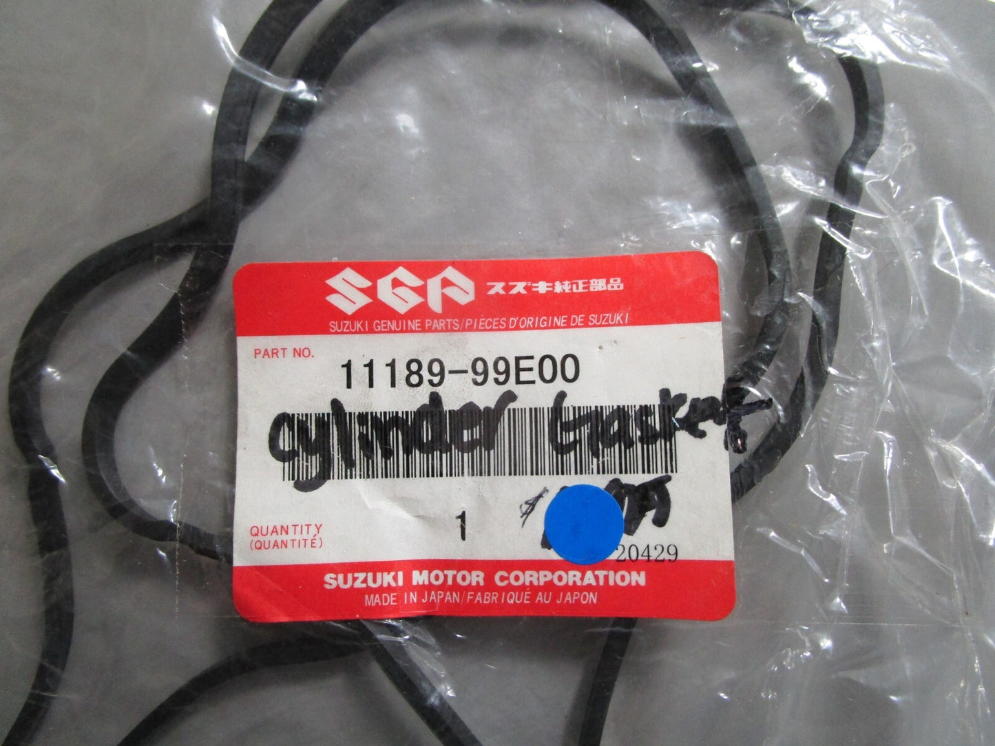 *NEW OEM* 0810 Suzuki Cylinder Gasket 11189-99E00