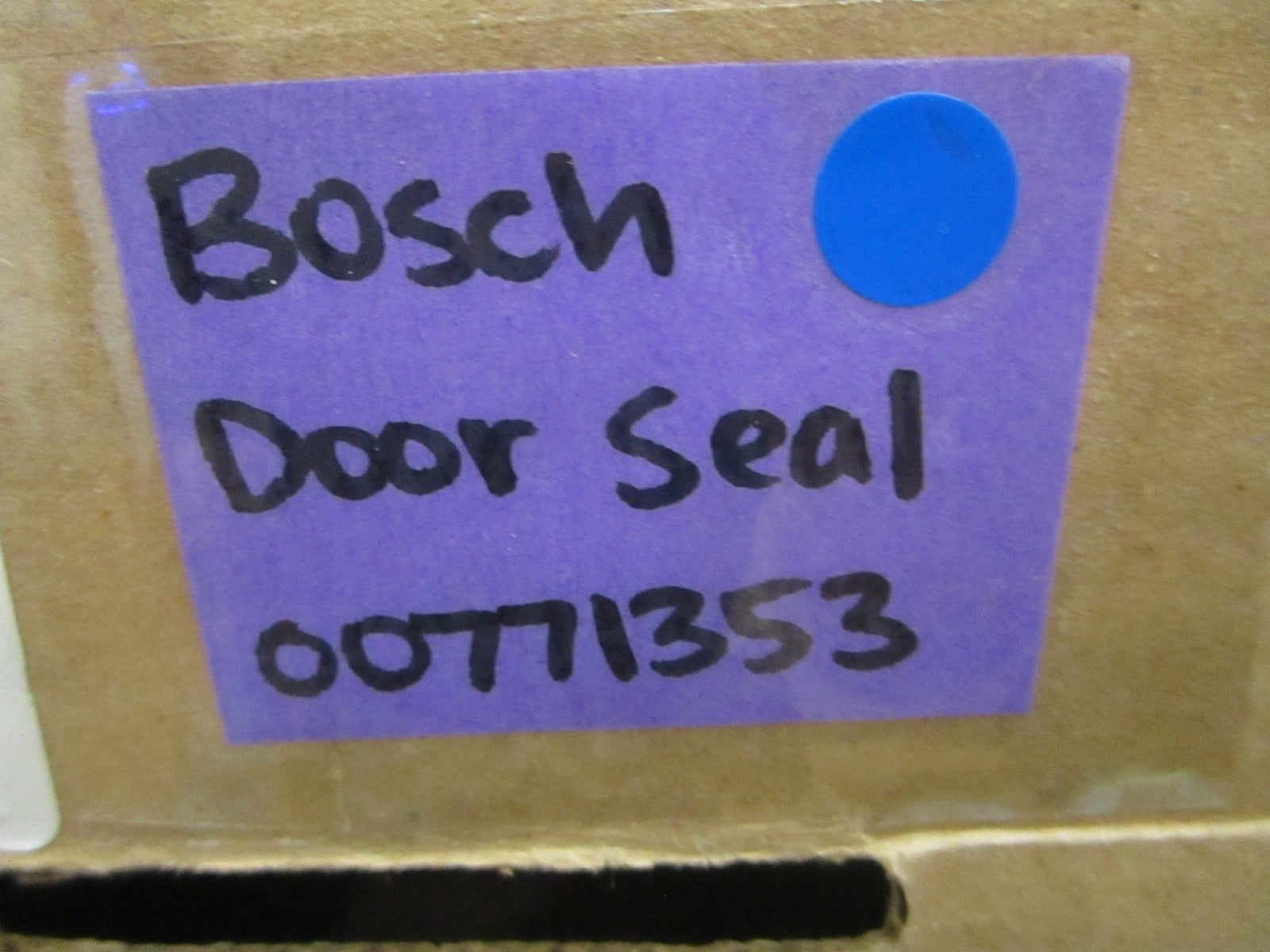 *NEW OEM* 0820 Bosch Door Seal 00771353