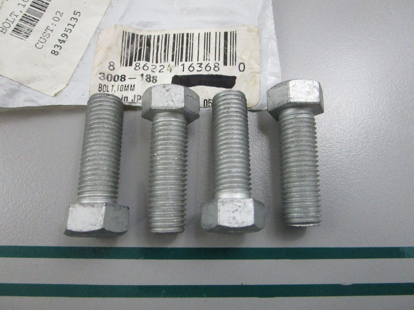 NEW OEM (LOT OF 4) 3008-188 Arctic Cat Bolt 0810