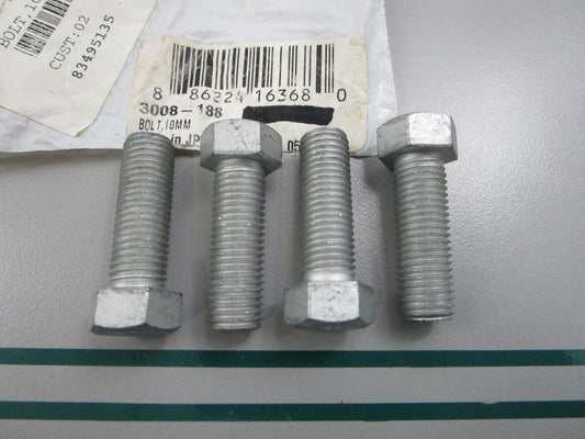 NEW OEM (LOT OF 4) 3008-188 Arctic Cat Bolt 0810