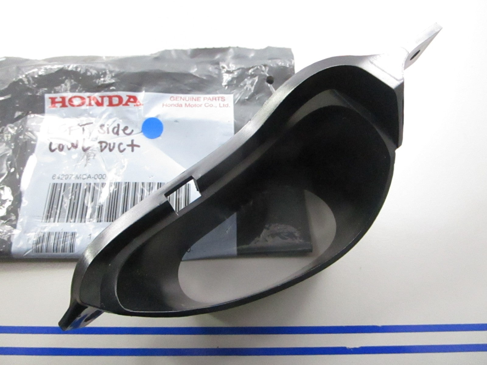 *NEW OEM* 0810 Honda Left Side Cowl Duct 64297-MCA-000
