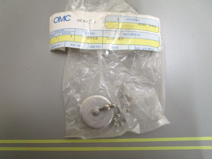 *NEW OEM* 0810 OMC Johnson Evinrude Cap Assembly 172916
