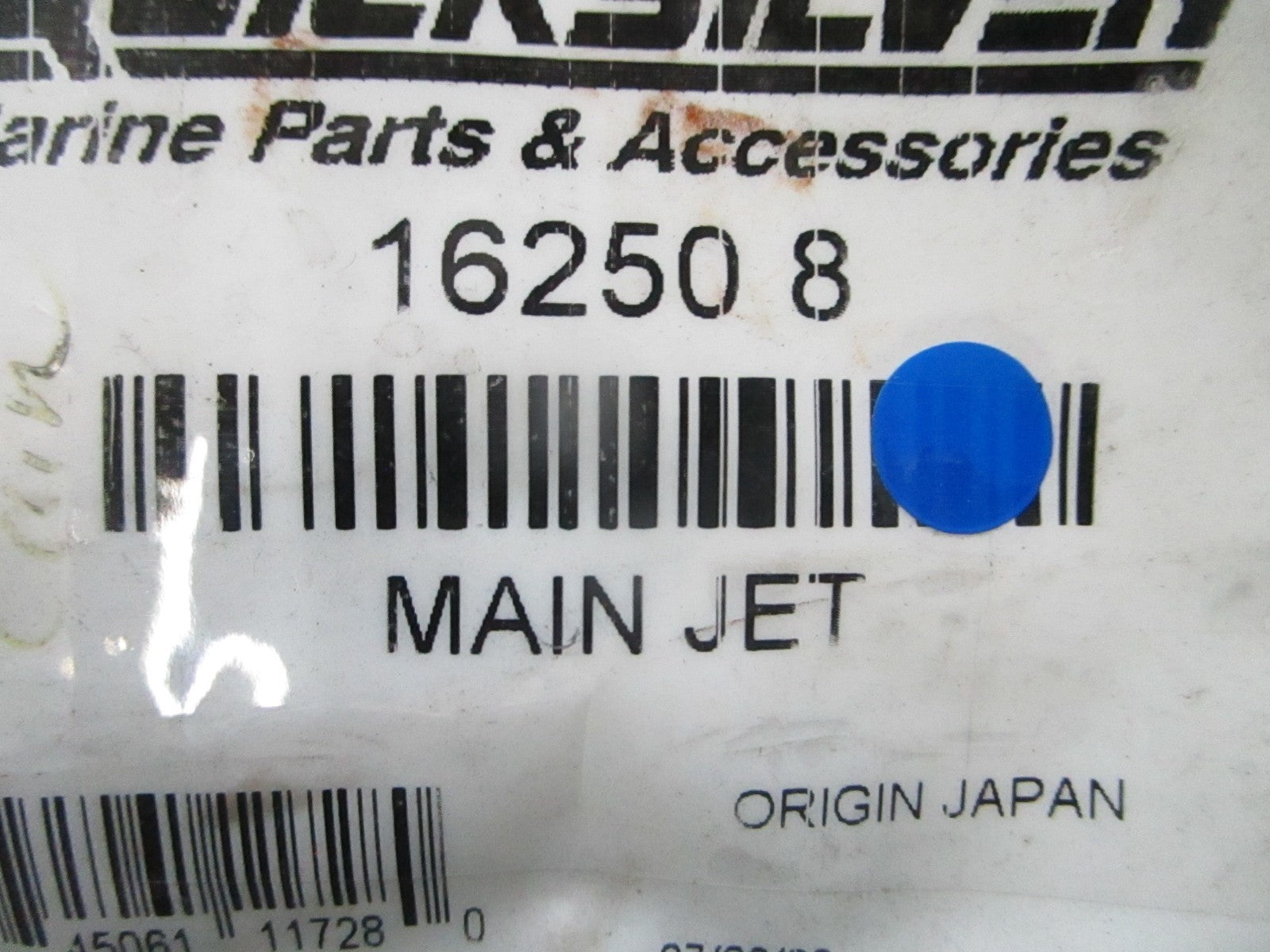 *NEW OEM* 0810 Mercury Quicksilver Main Jet 16250 8