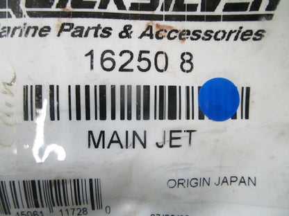 *NEW OEM* 0810 Mercury Quicksilver Main Jet 16250 8