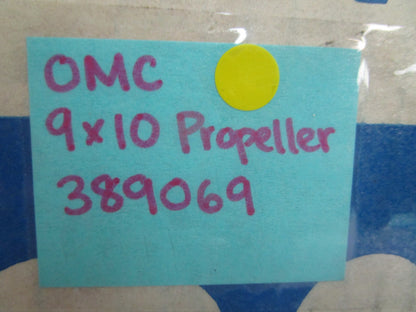 *NEW OEM* 0820 OMC Johnson Evinrude 9 × 10 Propeller 389069 0389069