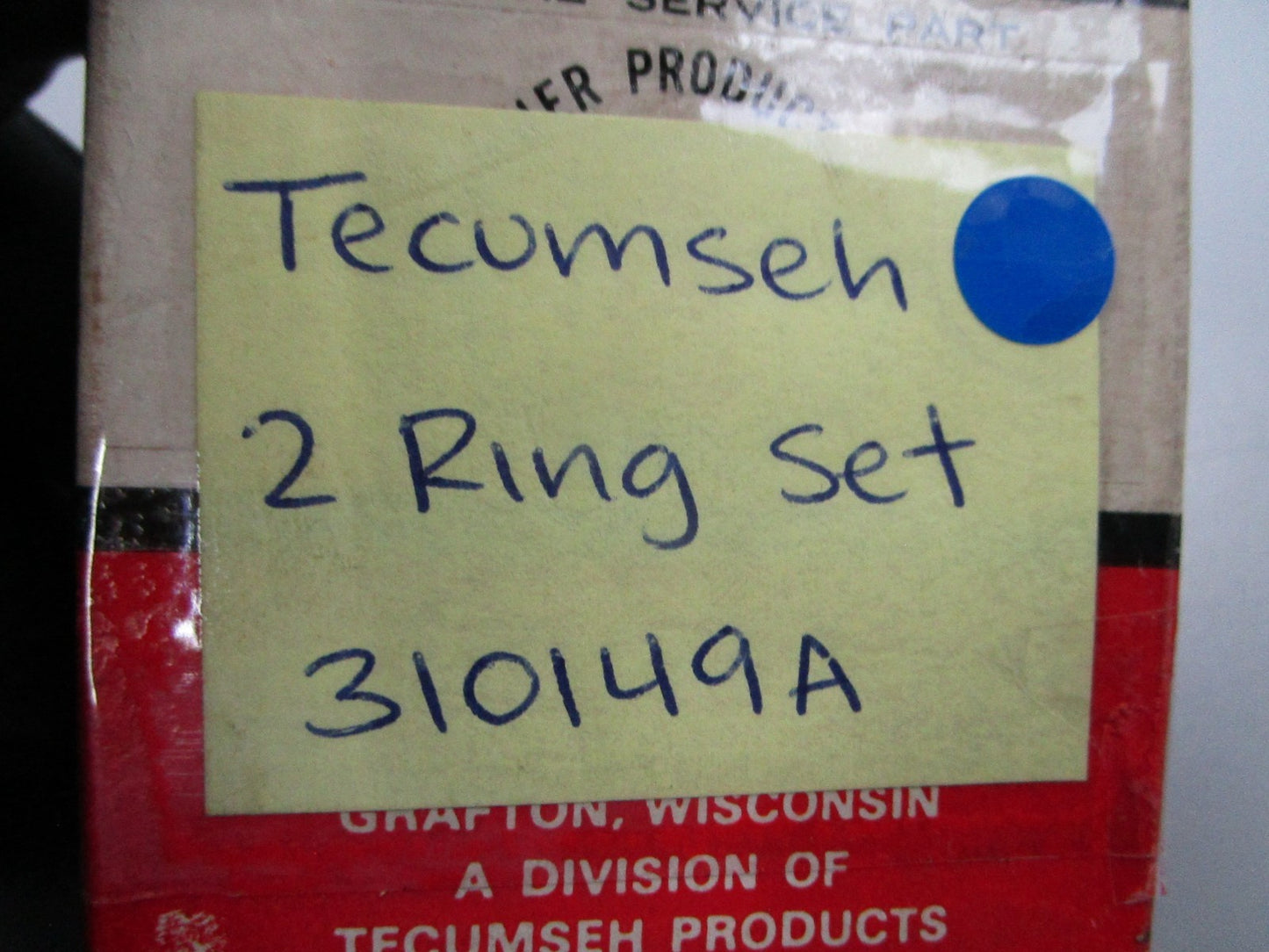 NEW OEM 310149A Tecumseh 2 Ring Set 0810