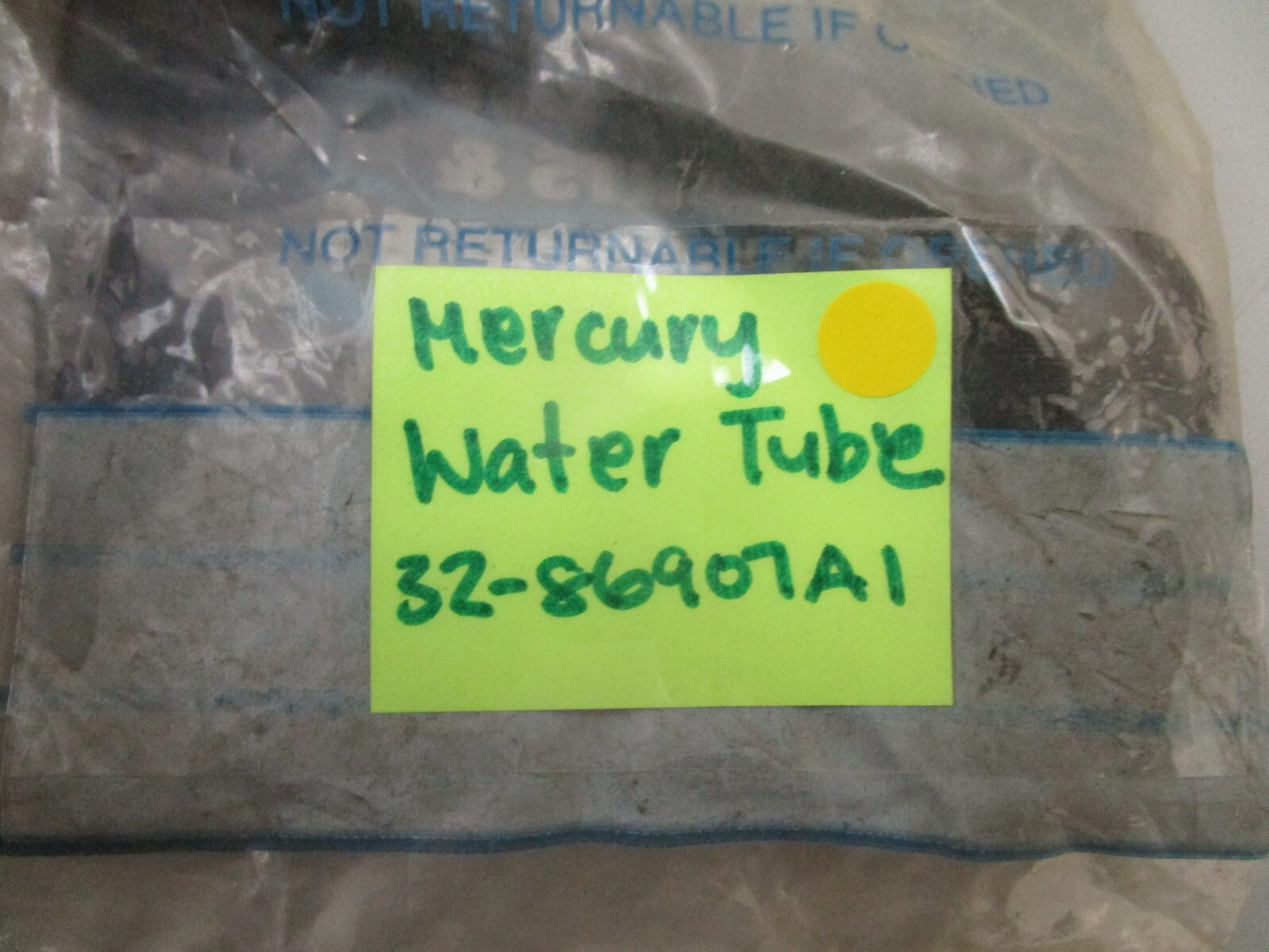 *NEW OEM* 0810 Mercury Quicksilver Water Tube 32-86907A1