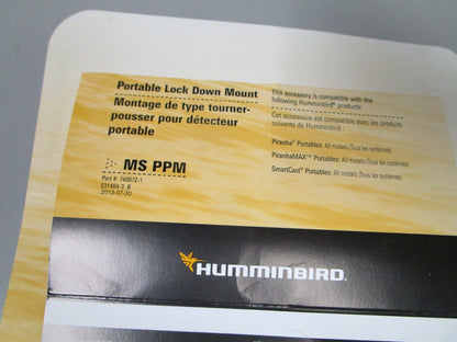 NEW OEM 740072-1 Humminbird Portable Lockdown Mount MS PPM 0720