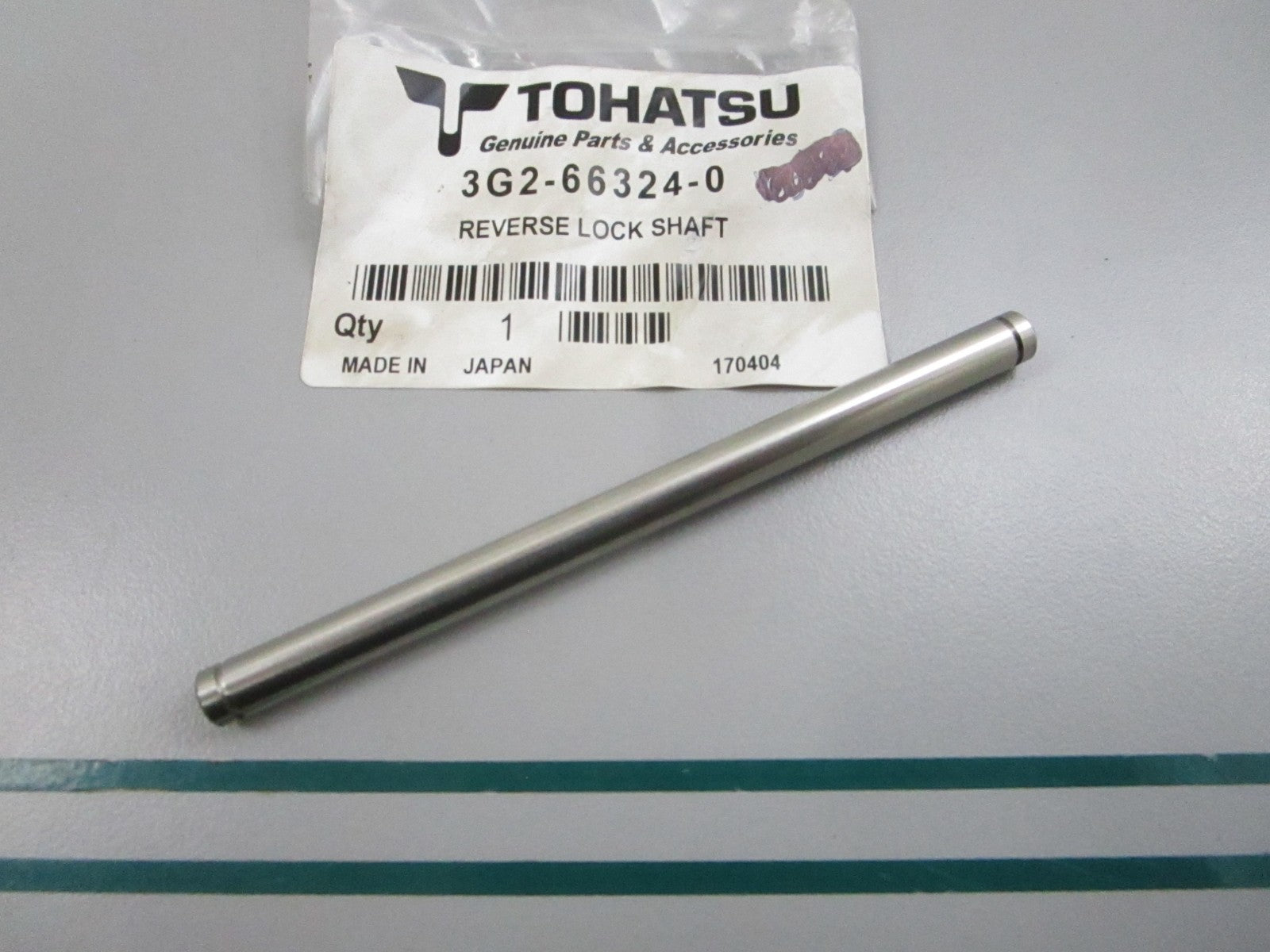 NEW OEM 3G2-66324-0 3G2663240 Tohatsu Reverse Lock Shaft 0810