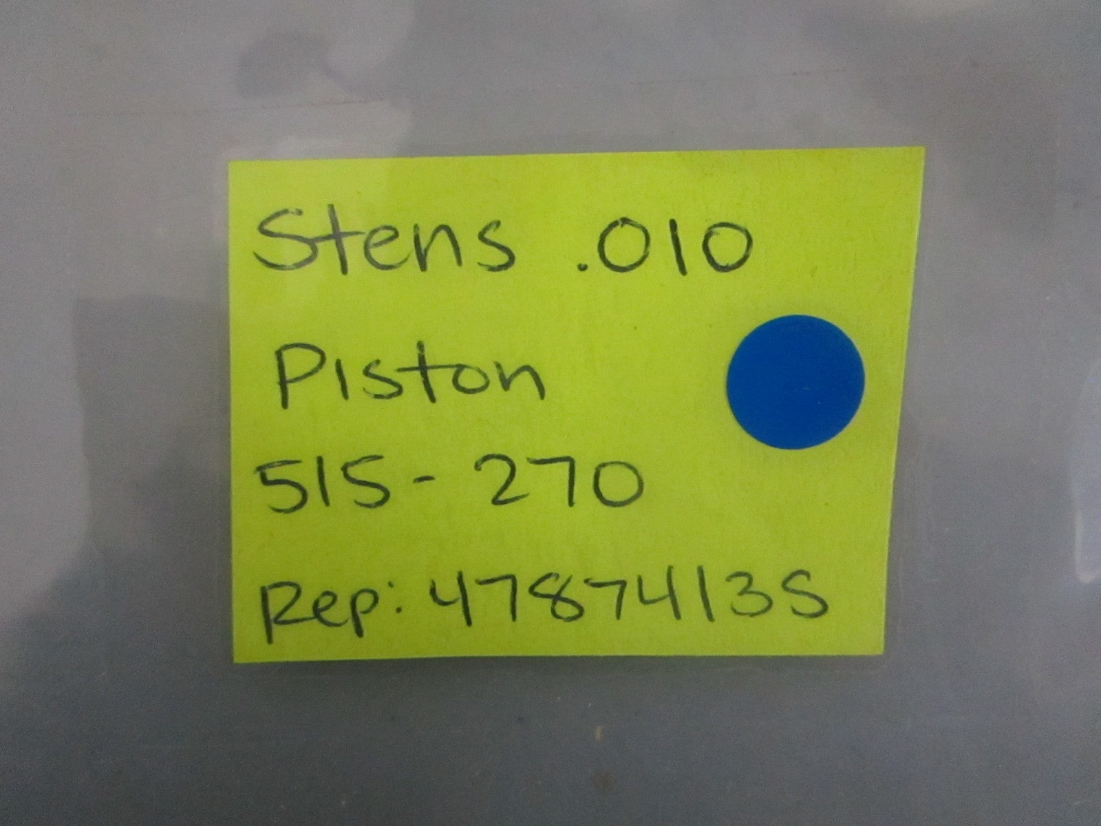 NEW 515-270 Stens .010 Piston Replaces: 4787413S Kohler 0820