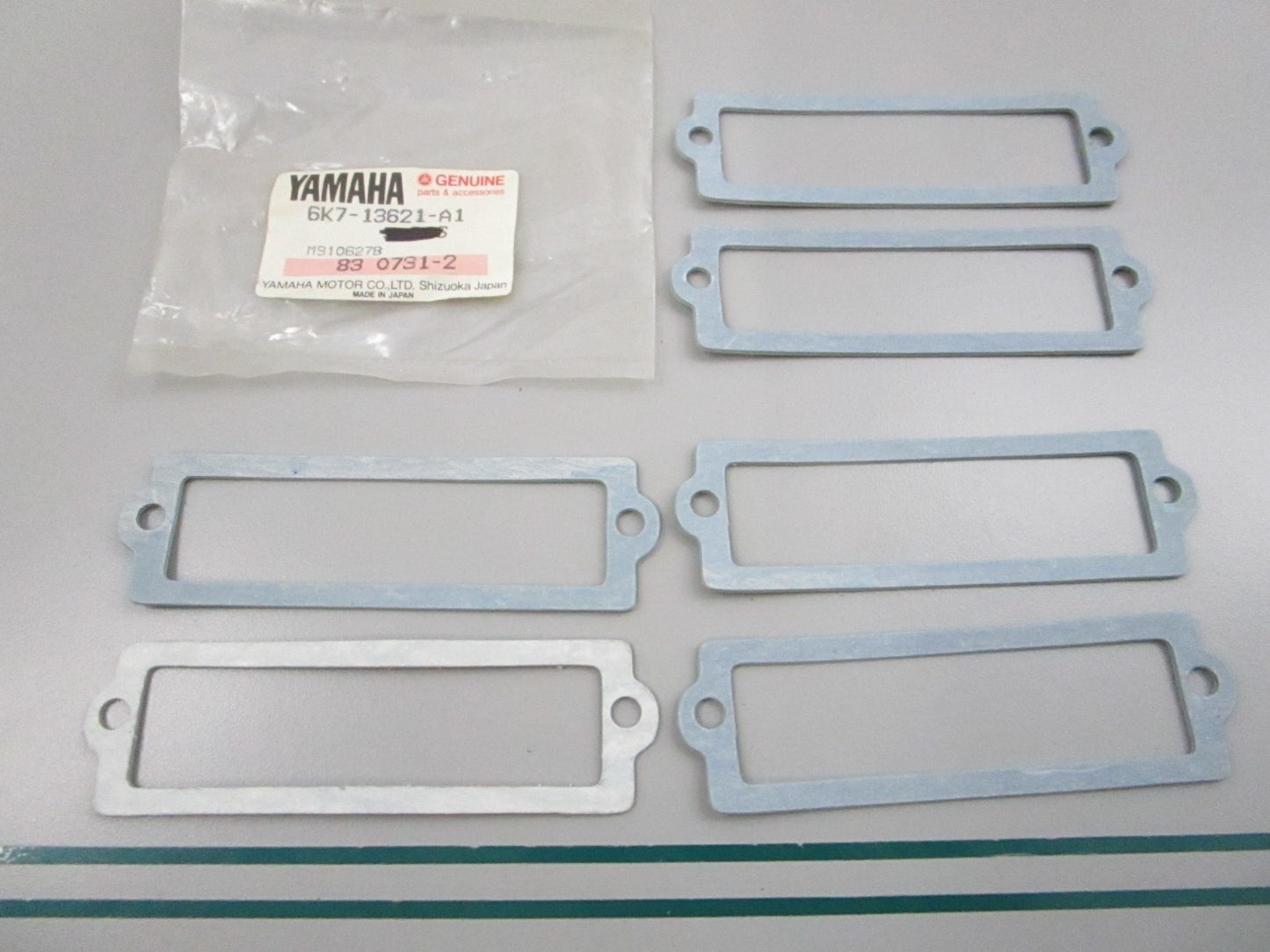 NEW OEM (LOT OF 6) 6K7-13621-A1-00 Yamaha Gasket 0810
