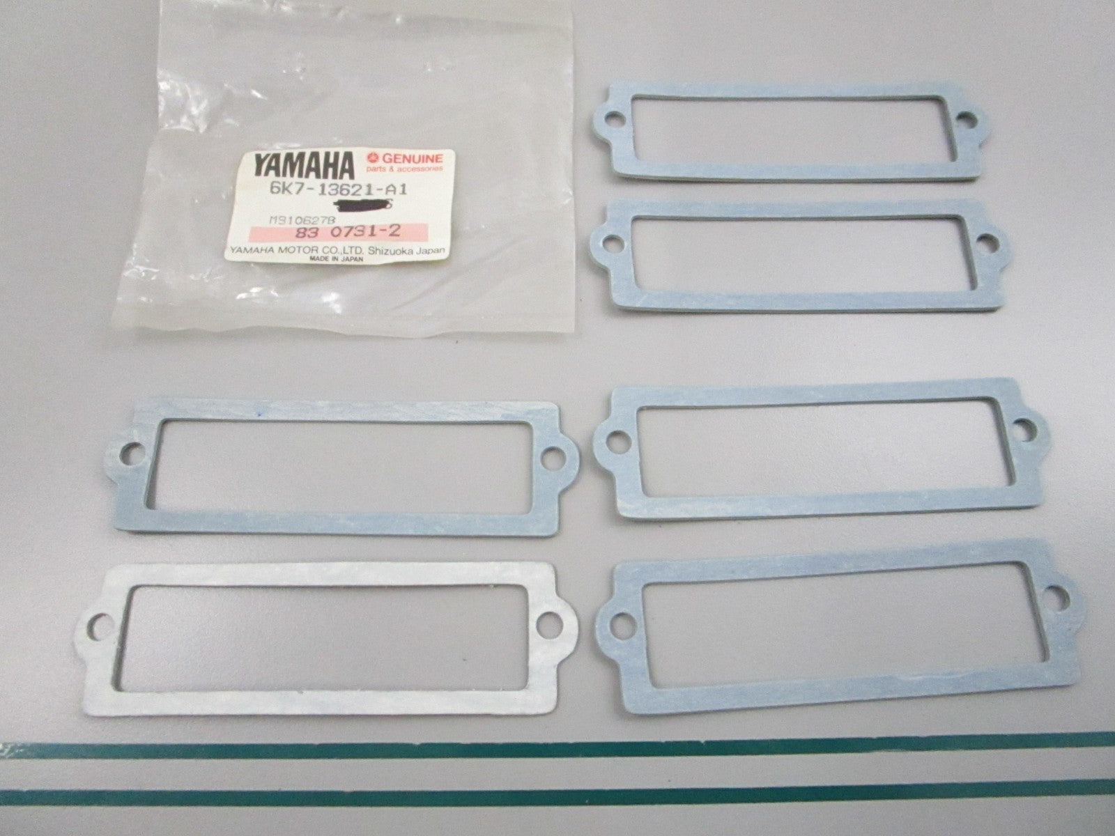 NEW OEM (LOT OF 6) 6K7-13621-A1-00 Yamaha Gasket 0810
