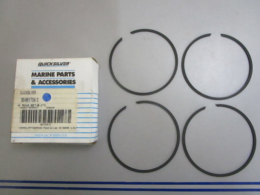 *NEW OEM* 0820 Mercury Quicksilver 4 Ring Set 39-96170A3