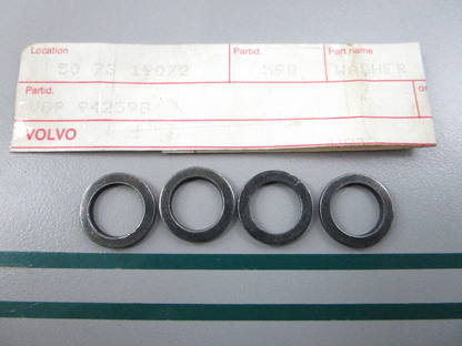 NEW OEM (LOT OF 4) 94258 Volvo Penta Washer 0810