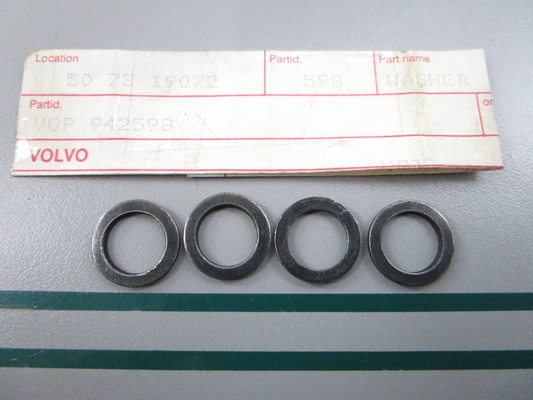 NEW OEM (LOT OF 4) 94258 Volvo Penta Washer 0810