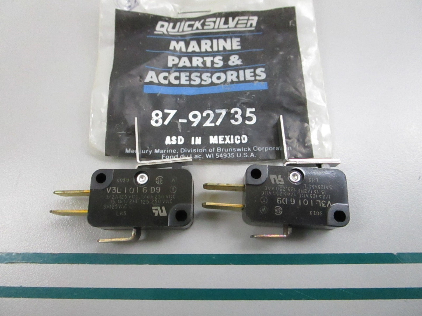 NEW OEM (LOT OF 2) 87-92735 Mercury Quicksilver Switch 0810
