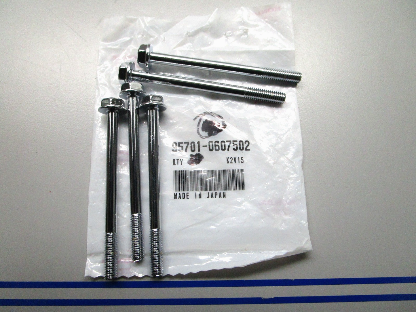 *NEW OEM* (LOT OF 5) 0720 Honda 6 x 75 Screw Bolt 95701-0607502