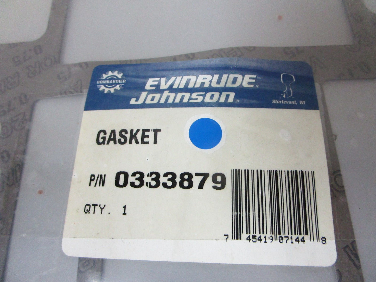 *NEW OEM* 0720 OMC Johnson Evinrude Gasket 333879 0333879