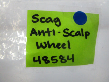 NEW OEM 48584 Scag Anti-Scalp Wheel 0810