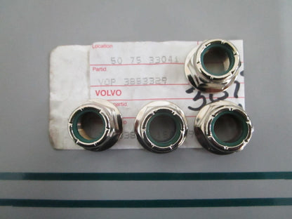 NEW OEM (LOT OF 4) 3853329 Volvo Penta Nut 0820