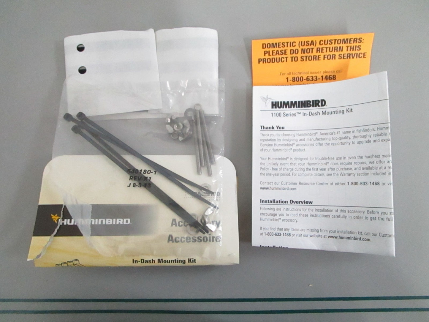 NEW OEM 740098-1 IDMK1100 Humminbird In-Dash Mount Kit 0820