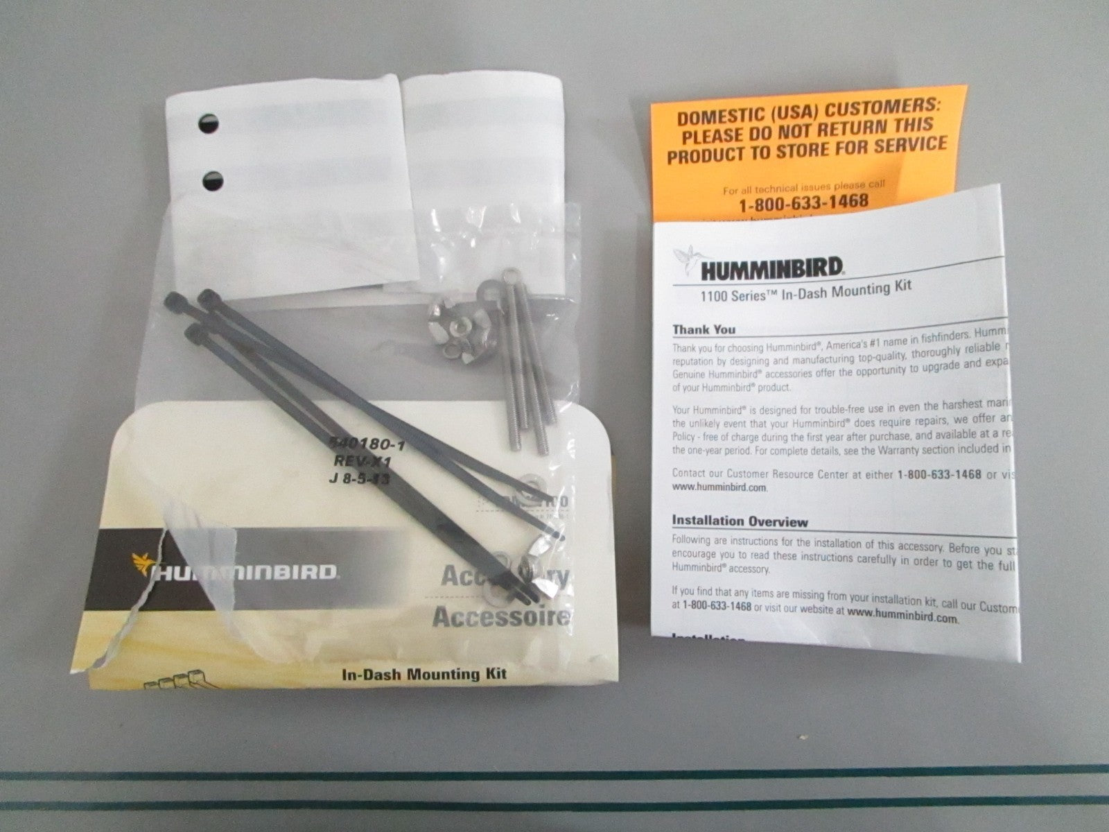 NEW OEM 740098-1 IDMK1100 Humminbird In-Dash Mount Kit 0820